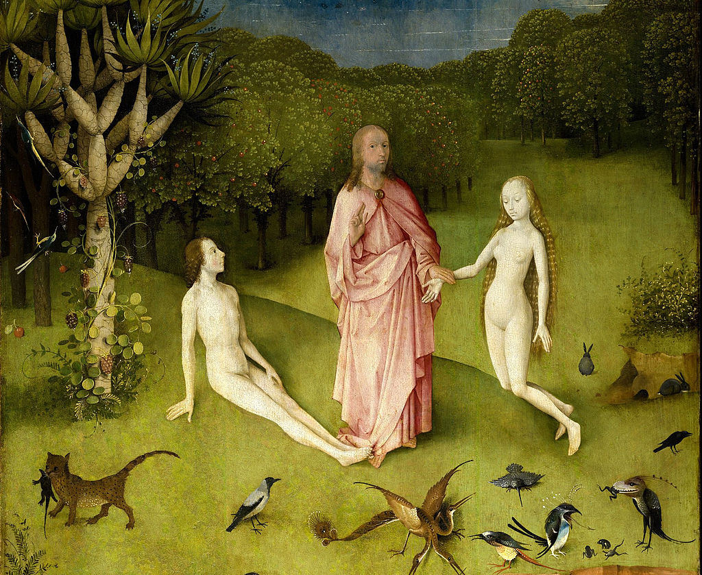 jeroen bosch zondeval uit de tuin der lusten