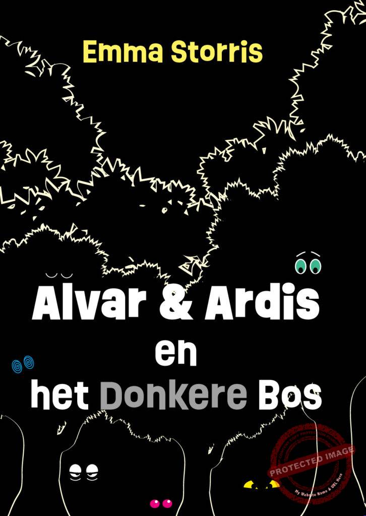 voorkant alvar en ardis en het donkere bos